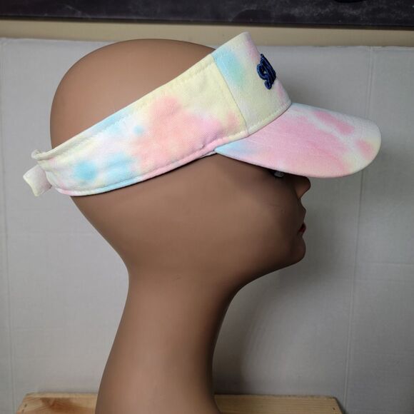 Six Flags Fiesta Texas Pastel Tie Dye Adjustable Visor - Picture 3 of 8